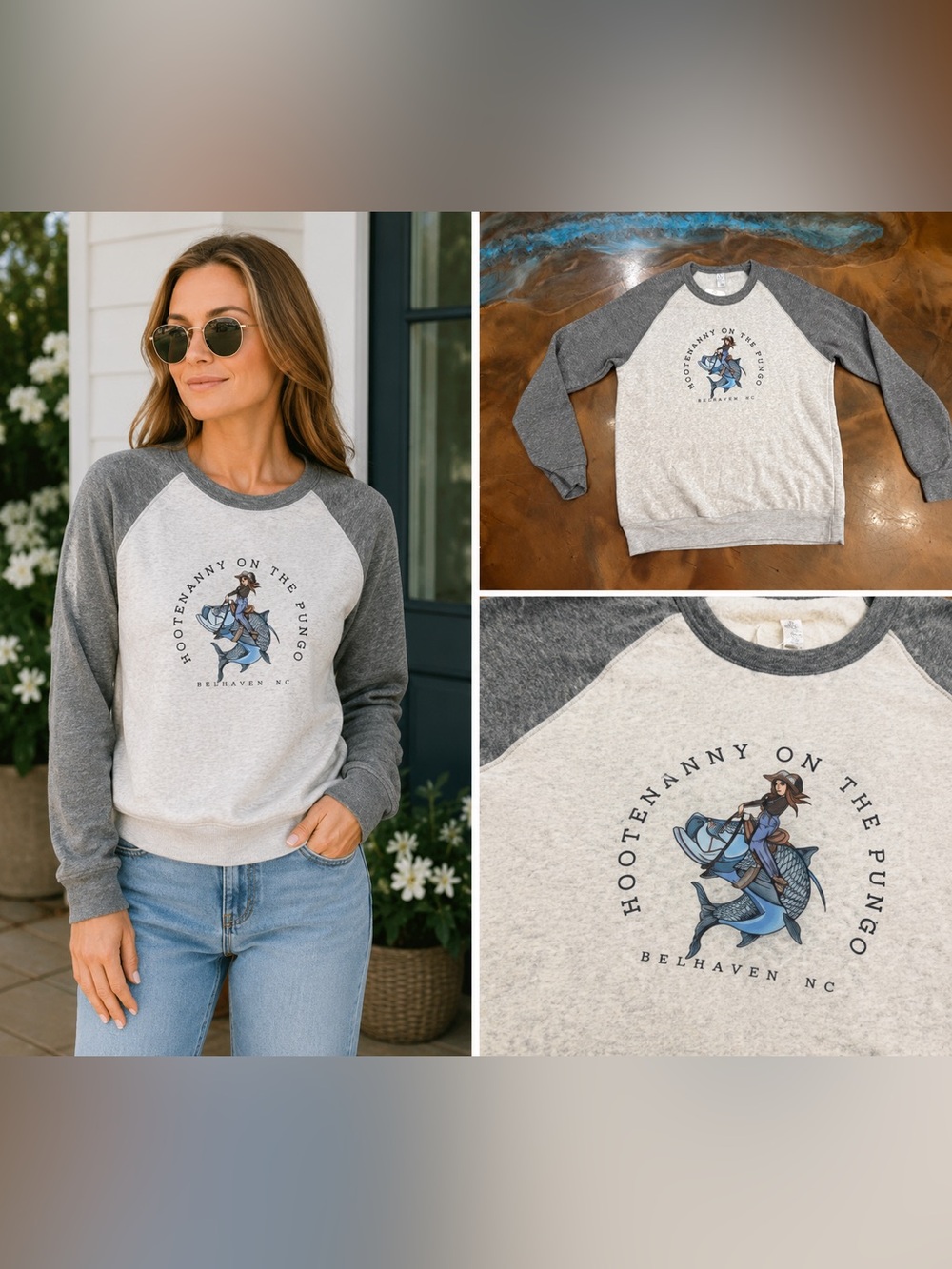 ALTERNATIVE - Belhaven NC Crewneck NWT